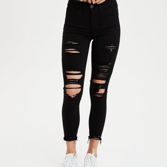 American Eagle Outfitters Denim - American eagle outfitters Distressed jeggings
